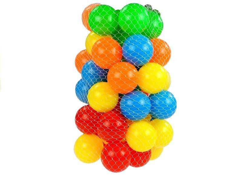 Conjunto 50 bolas plásticas para piscina