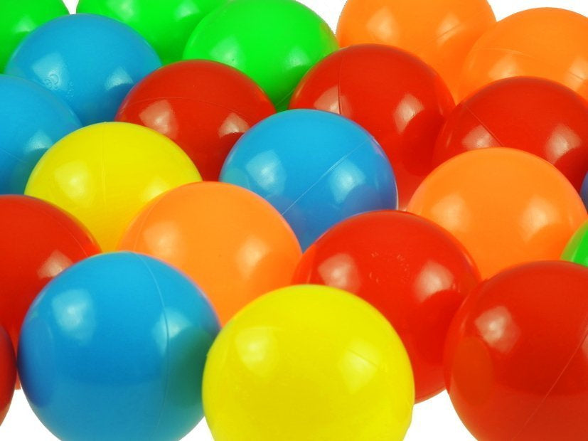 Conjunto 50 bolas plásticas para piscina