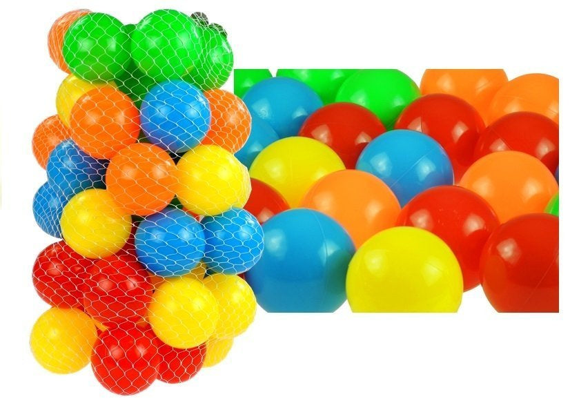 Conjunto 50 bolas plásticas para piscina