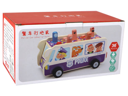 Jogo arcade dodgeball autocarro polícia