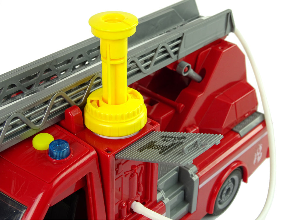 Camião bombeiros vermelho com água som luz