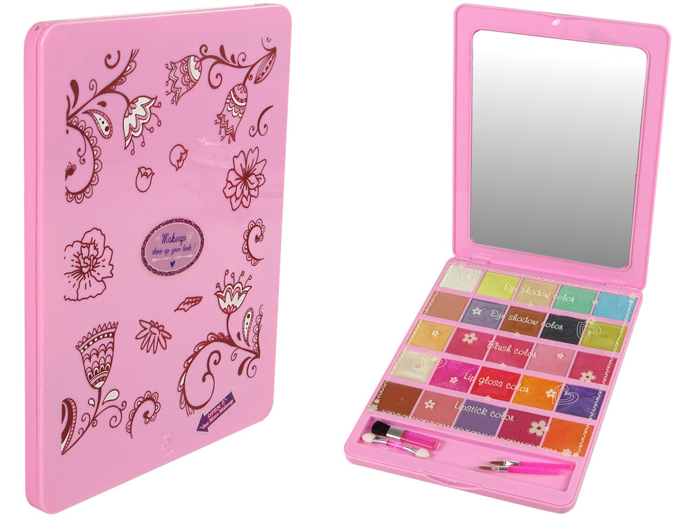 Paleta maquilhagem com espelho sombras gloss