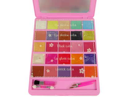 Paleta maquilhagem com espelho sombras gloss