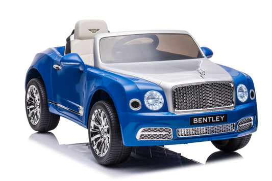 Carro elétrico Bentley Mulsanne azul