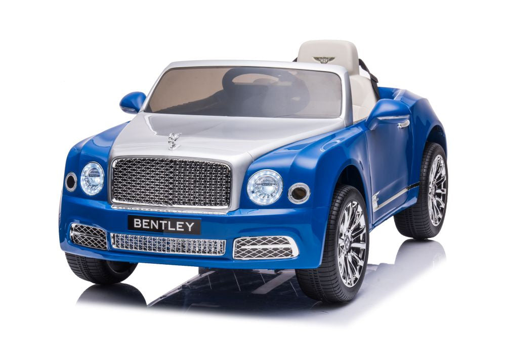 Carro elétrico Bentley Mulsanne azul