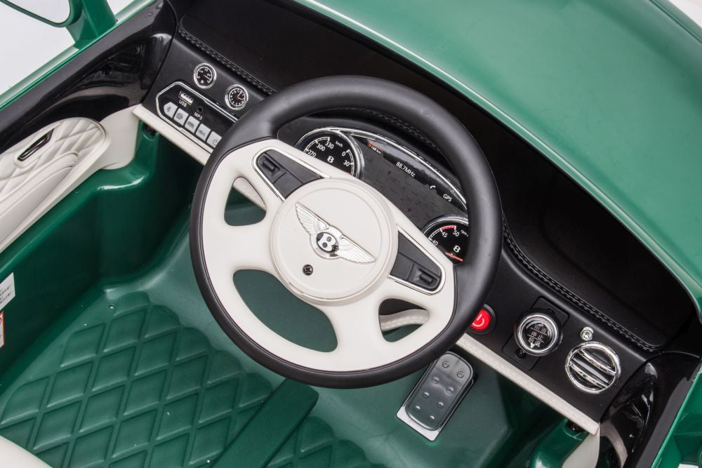 Carro elétrico Bentley Mulsanne verde