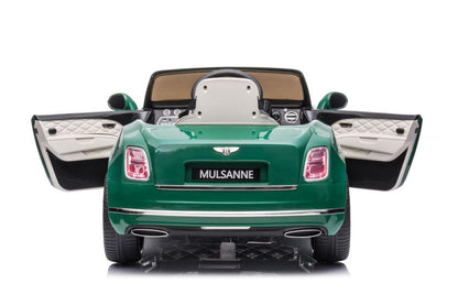Carro elétrico Bentley Mulsanne verde