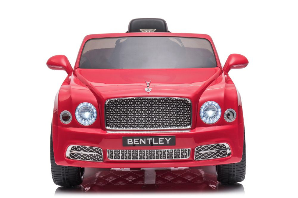 Carro elétrico Bentley Mulsanne vermelho pintado
