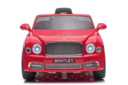 Carro elétrico Bentley Mulsanne vermelho pintado