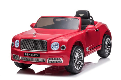 Carro elétrico Bentley Mulsanne vermelho pintado