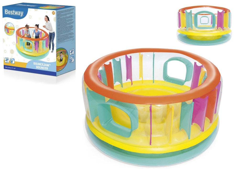Trampolim insuflável infantil 180 x 86 cm Bestway