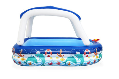 Piscina insuflável com cobertura 213 x 155 x 132 cm Bestway