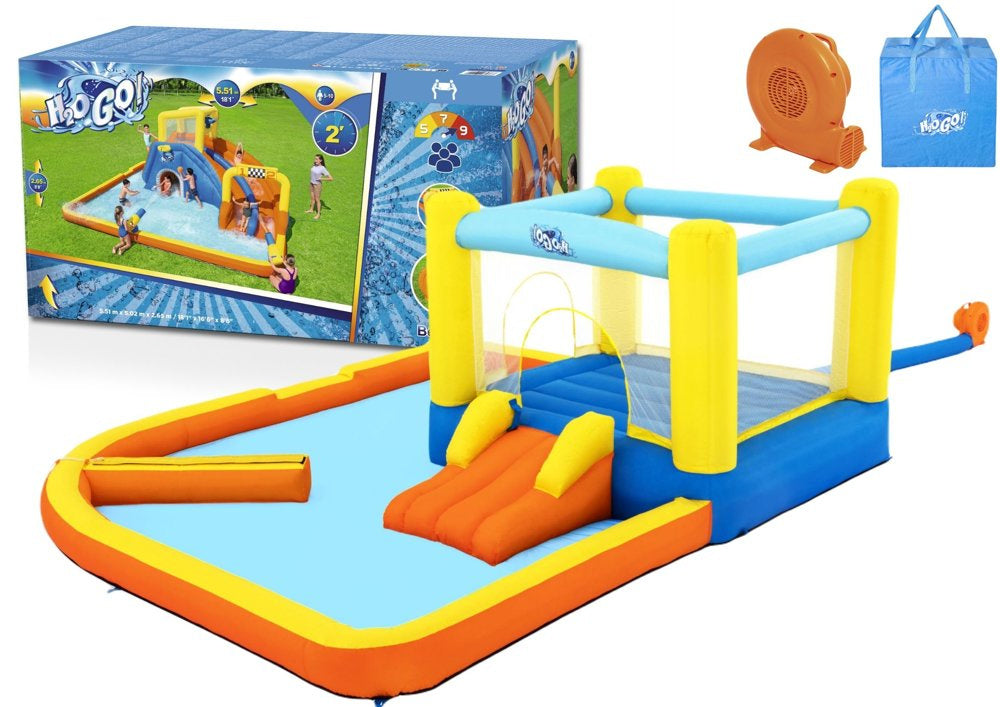 Escorrega de água insuflável 365 x 340 x 152 cm Bestway 53381
