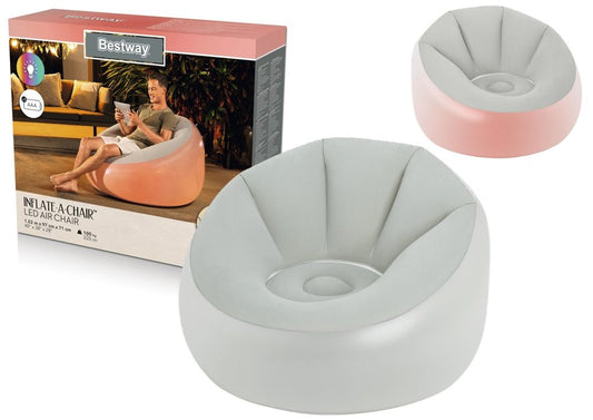 Poltrona insuflável iluminada 102 x 97 x 71 cm Bestway