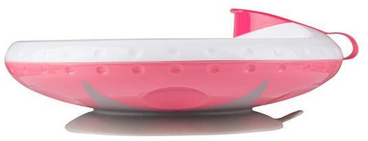 Baby Ono - Taça com ventosa para manter temperatura dos alimentos rosa