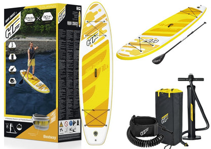 Prancha surf amarela 320 x 76 x 12 cm Bestway