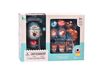Máquina gelados com acessórios cupcakes muffins
