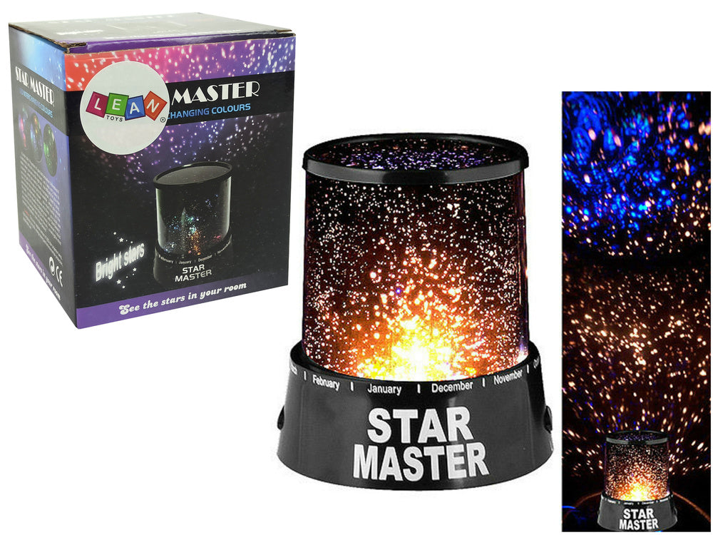 Projetor noite estrelas e planetas com pilhas