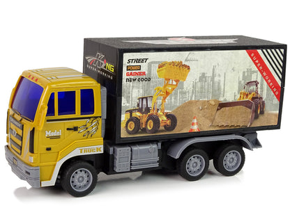 Camião construção telecomandado 1:24 amarelo
