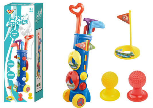 Mini golfe infantil com acessórios