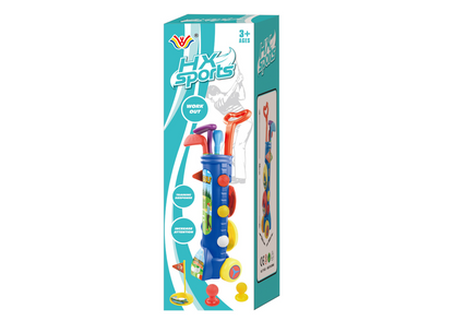 Mini golfe infantil com acessórios