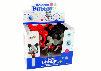 Bolhas sabão moinho Mickey Mouse (1 unidade, sortido)