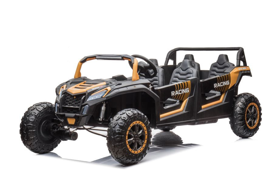 Buggy elétrico A033 4x4 24V dourado