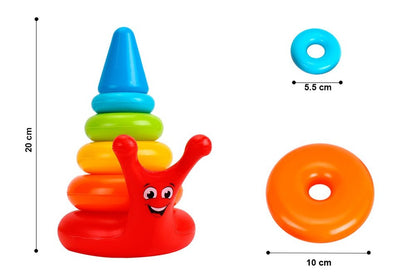 Puzzle pirâmide infantil 5255