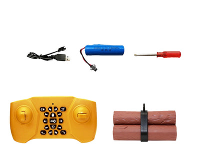 Empilhador telecomandado 360° rodas luminosas