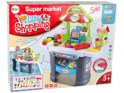 Supermercado brinquedo com scanner