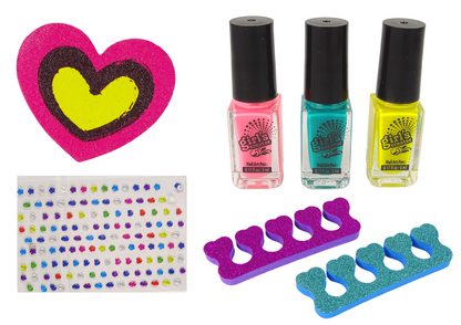 Kit unhas nail art infantil