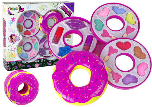 Paleta maquilhagem donuts infantil