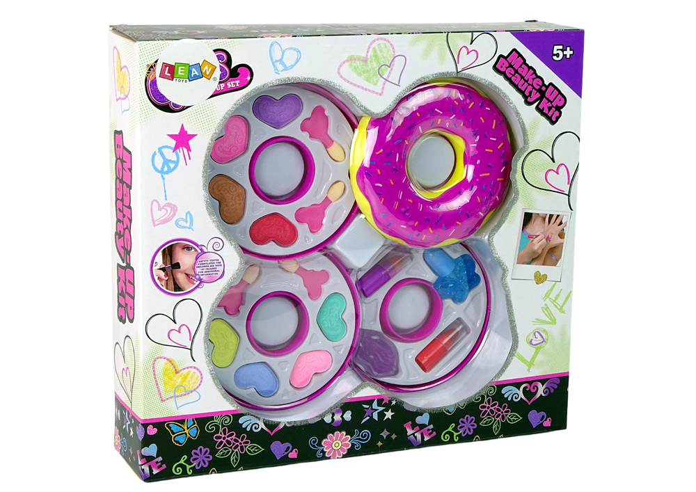 Paleta maquilhagem donuts infantil
