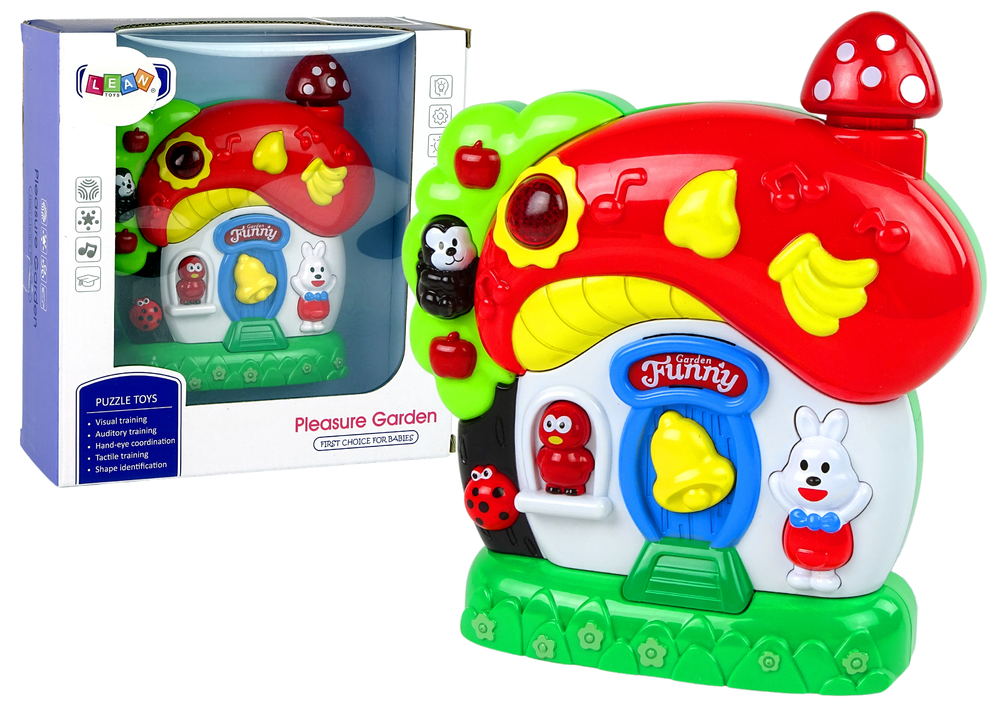 Casa musical bebés animais