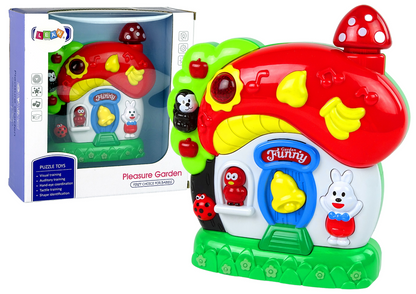 Casa musical bebés animais
