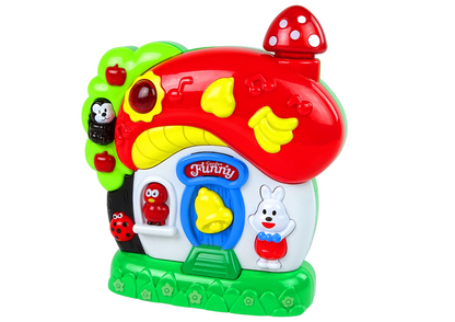 Casa musical bebés animais
