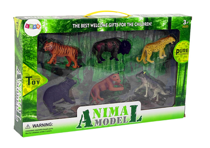 Animais floresta africana urso tigre