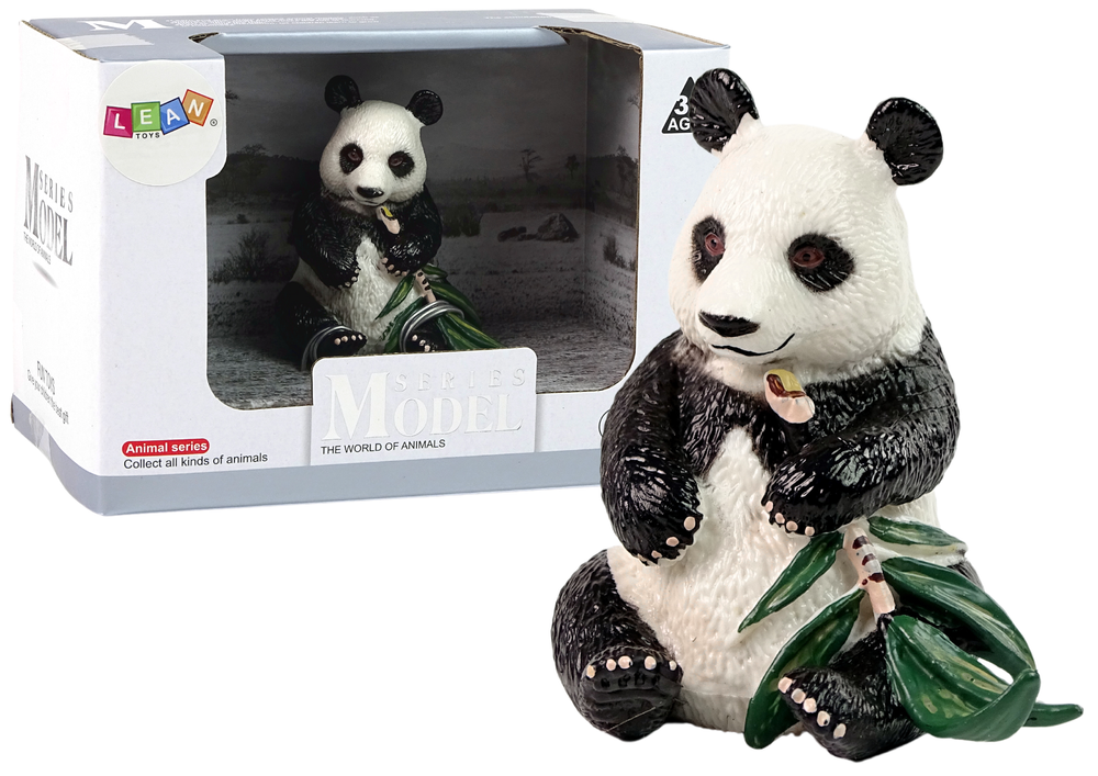 Panda gigante bambu