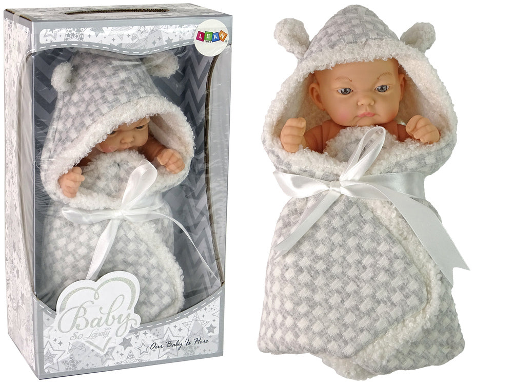 Boneco bebé cinza