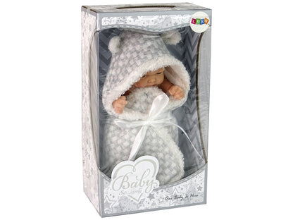 Boneco bebé cinza