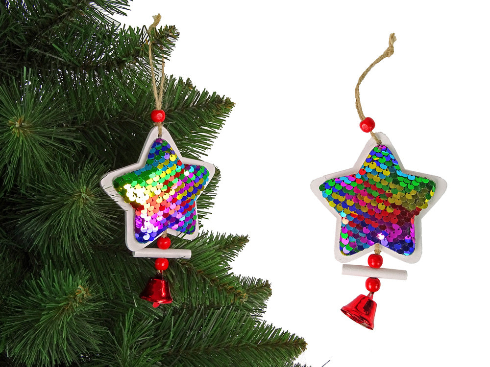 Lantejoulas Tinker Bell para árvore de Natal B