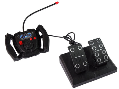 Quartel bombeiros telecomandado pedal som RC
