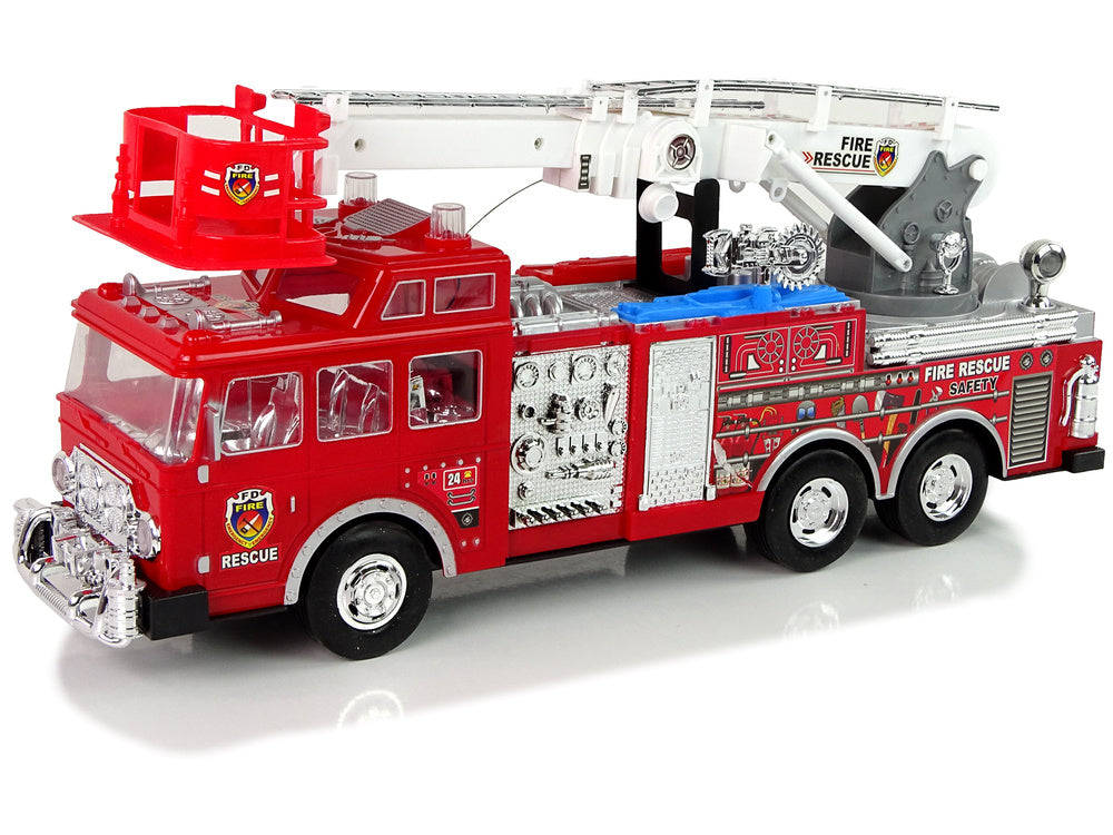 Quartel bombeiros telecomandado pedal som RC