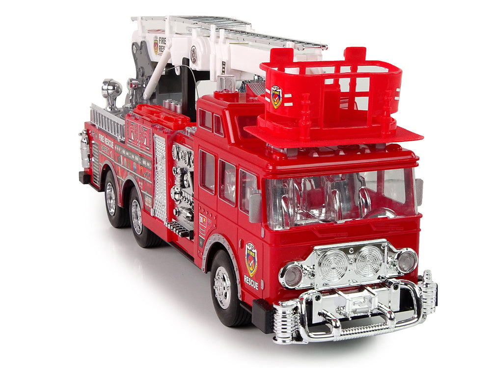 Quartel bombeiros telecomandado pedal som RC