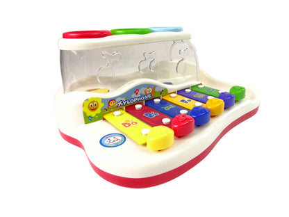 Xilofone infantil martelo bolas