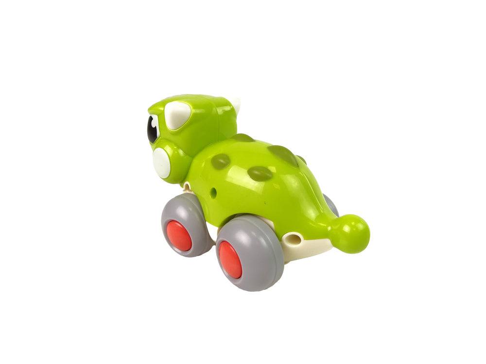 Dinossauro com rodas verde