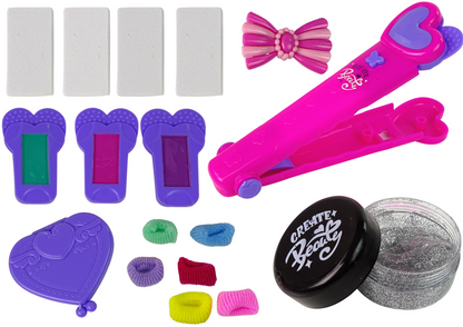 Kit cabelo prancha giz acessórios