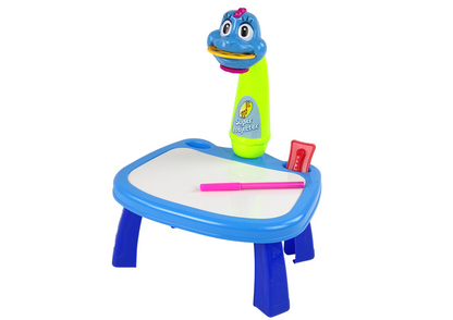 Projetor desenho dinossauro mesa