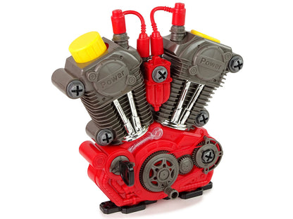 Motor carro montar luz som