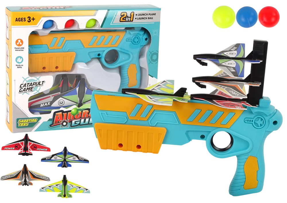 Lançador avião com pistola